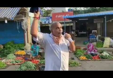 Viral Video: Man Educating the Vendor's in Funny Manner about Social Distancing.
