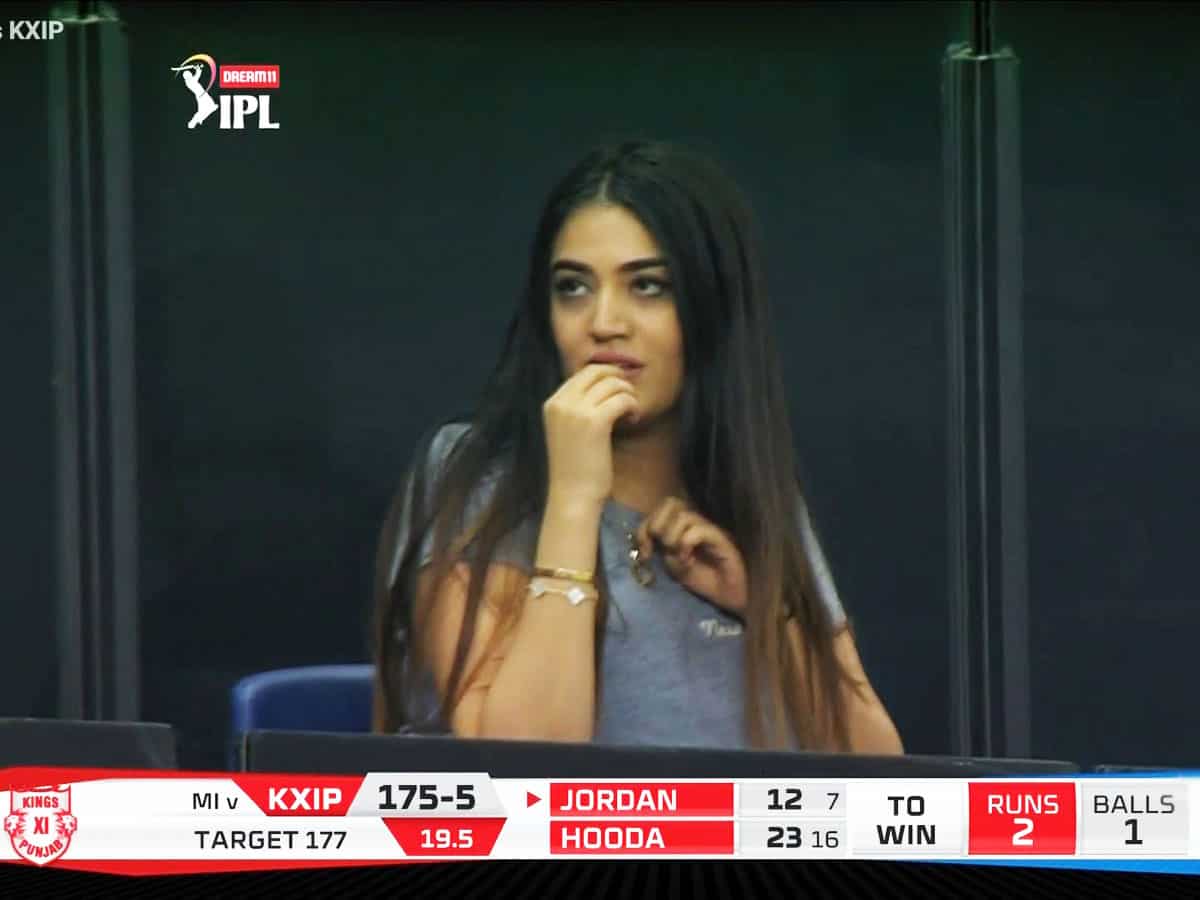 Super Over Girl: The Nail Biting Fan Is A Celebrity Overnight