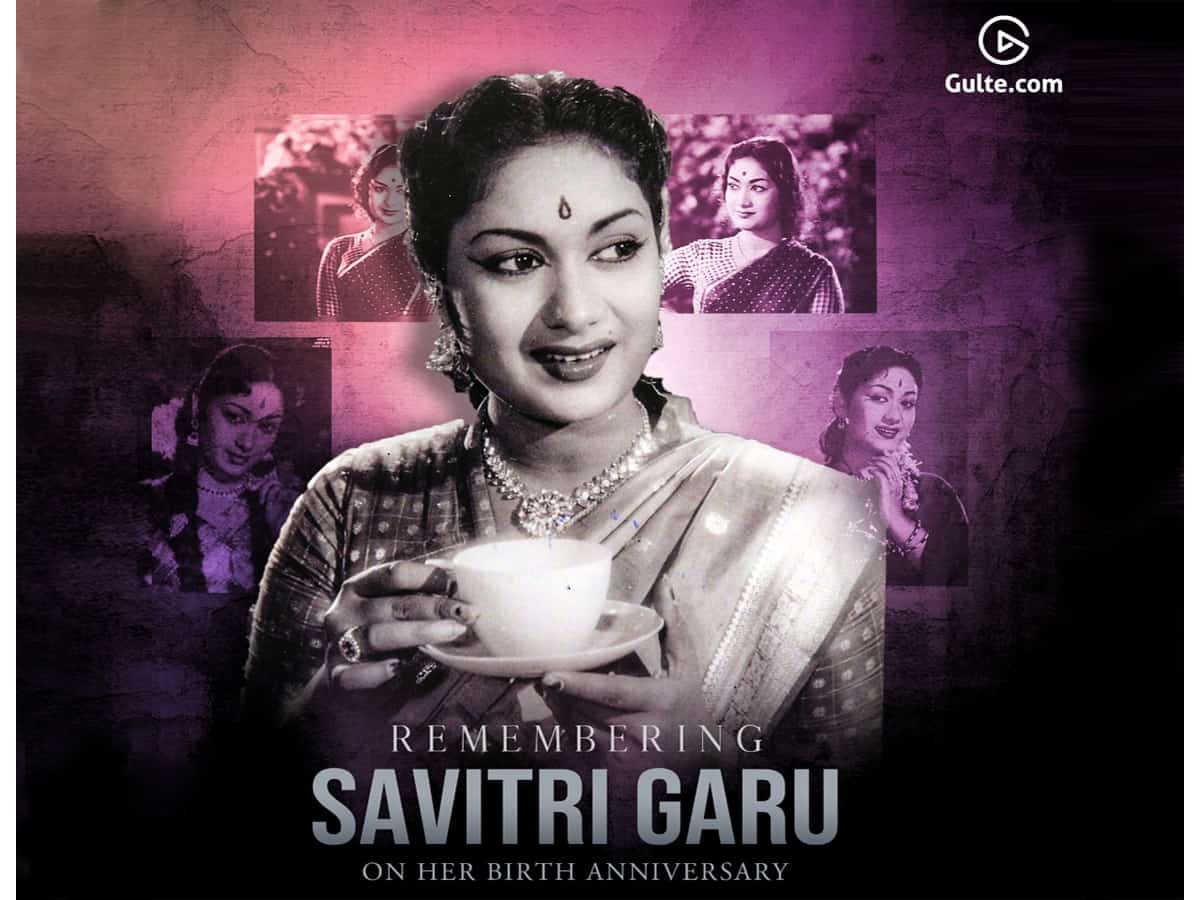 Remembering The Screen Goddess Savitri Garu