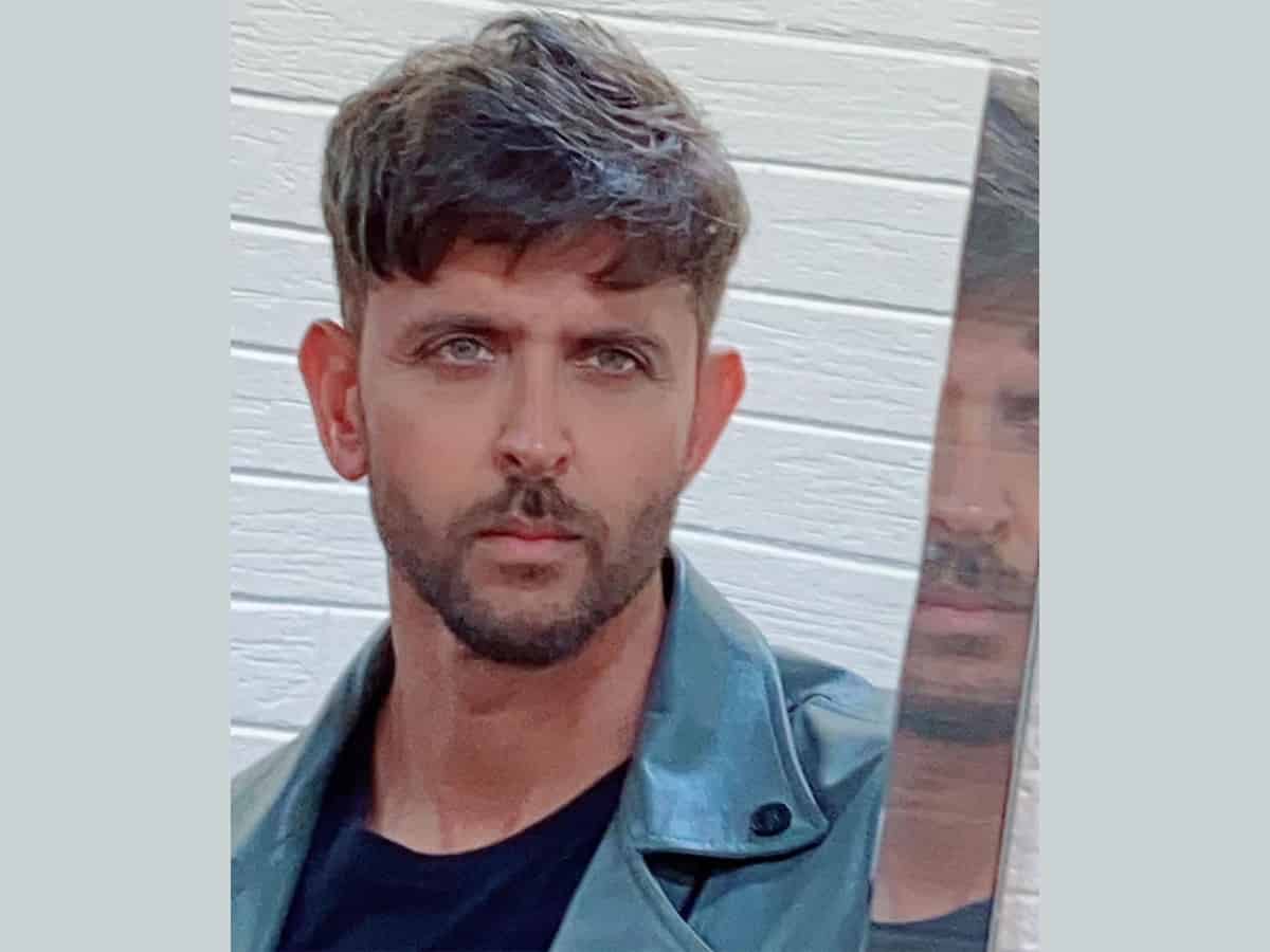 Hrithik Roshan Channels His Inner Vedha As He Drops A Rugged Look & A  Ponytail