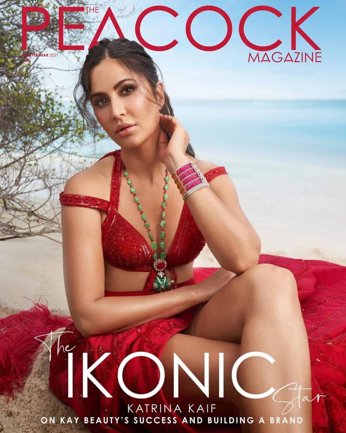 Pic Talk Katrina Wows On Peacock Cover
