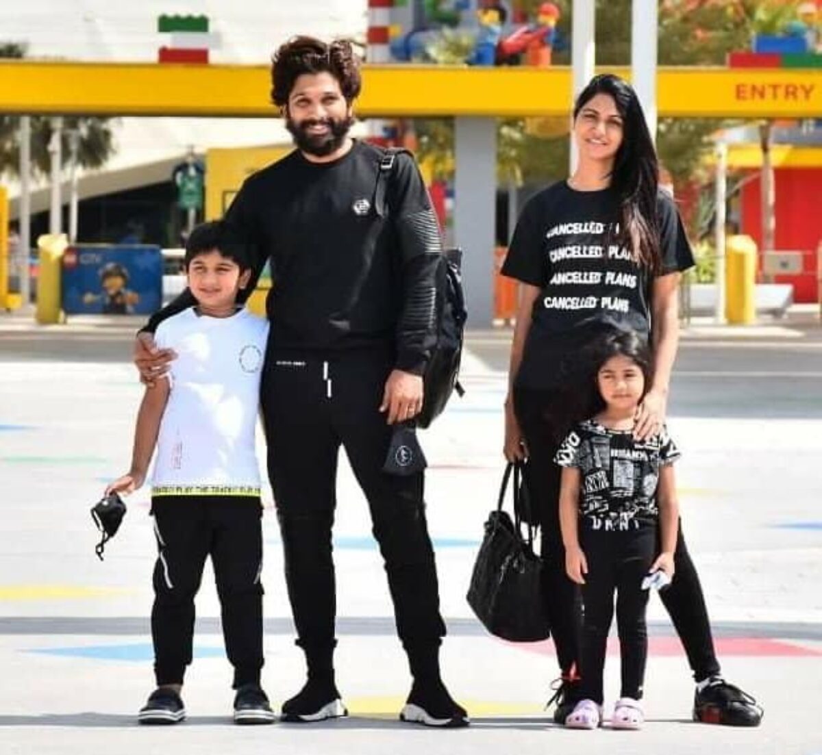 Pics: Allu Arjun's Family Holiday In Dubai - Movie News