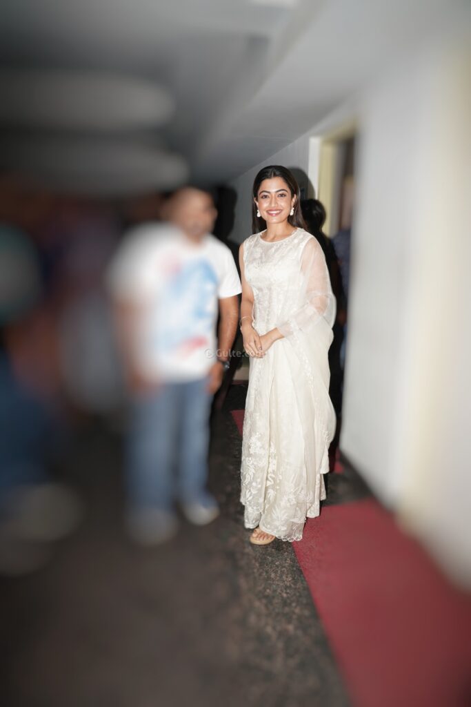 Rashmika Mandanna looks gorgeous in a sleek white co-ord set, spreading  positivity and peace; PICS!