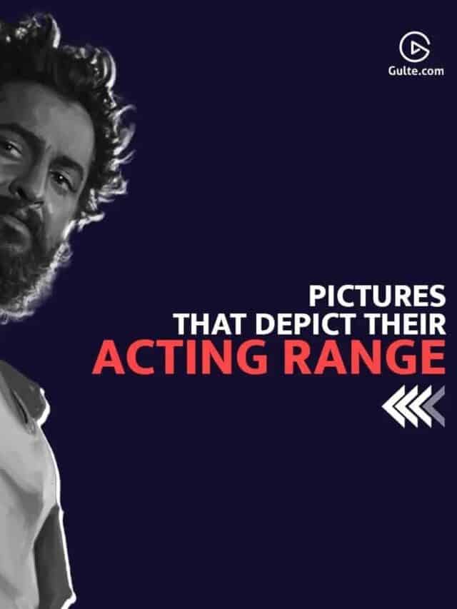 Pictures that depict their acting range
