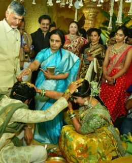 Suhasini's Son Wedding
