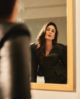 Kareena Kapoor Rules Abu Dhabi Black Leather