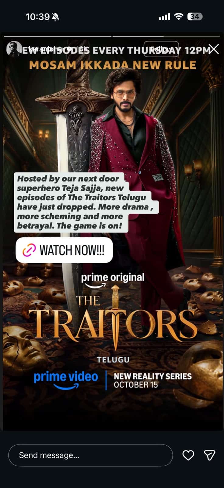 Traitors Telugu